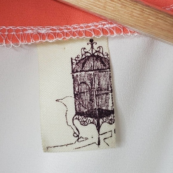 Francesca's High Neck Embroidered Tank Size Small - Picture 8 of 10